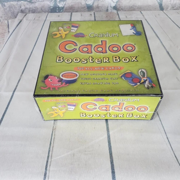 Cranium Cadoo Booster Box 300 Cards  Decoder Mask - Picture 3 of 3